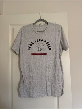 Nashville Men's Heather Gray Logo T-Shirt